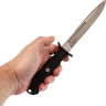 Тактический нож MR.BLADE LESHIY MB390-SW/BK-SERR 15,4 см